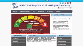 
                            1. Home-Pension Fund Regulatory and Development Authority (PFRDA)