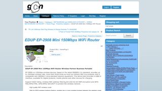 
                            3. Home Plugs - Powerline Adapters : EDUP EP-2908 Mini 150Mbps ...