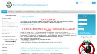 
                            3. Home - Provincia di Foggia