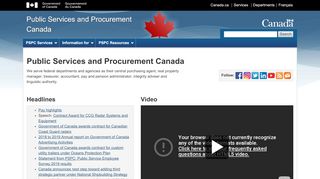 
                            4. Home - Public Services and Procurement Canada (PSPC)