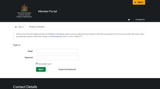 
                            2. Home · RANZCR Member Portal