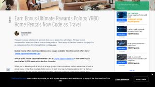 
                            3. Home Rentals on VRBO Now Coding as Travel With Chase