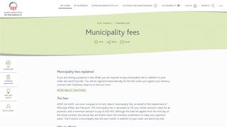 
                            9. Home - Residential Municipality fees