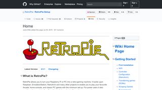 
                            10. Home · RetroPie/RetroPie-Setup Wiki · GitHub
