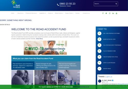 
                            13. Home Road Accident Fund