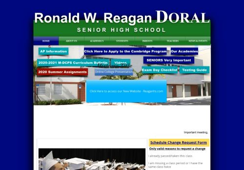 
                            11. Home Ronald W. Reagan Doral Senior High School