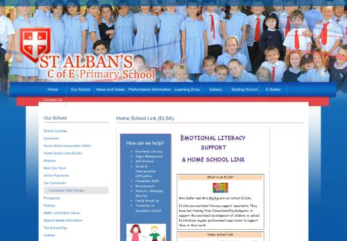 
                            13. Home School Link (ELSA) - St Alban's C of E Primary School