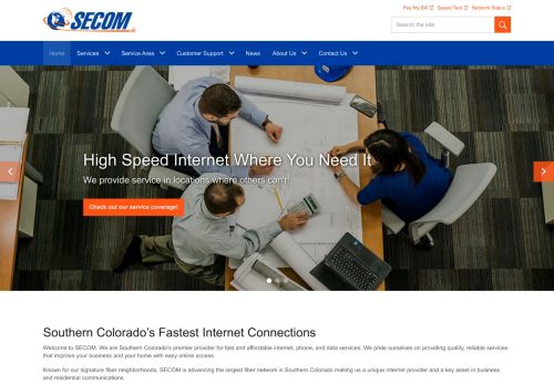 
                            10. Home | SECOM - the premier Internet, phone and data provider of ...