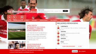 
                            1. Home | Serbenfiquista.com - Adeptos do Sport Lisboa e Benfica