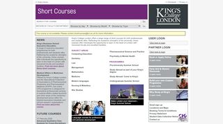 
                            5. Home - Short course programmes - King's College London : Online ...