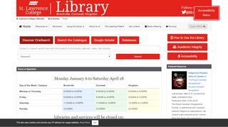 
                            10. Home - SLC Libraries - LibGuides at St. Lawrence College