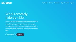 
                            1. Home - Sococo | Online Workplace for Distributed Teams