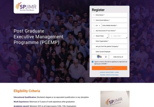 
                            5. Home | SPJIMR PGEMP - NoPaperForms