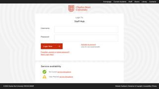 
                            2. Home - Staff Links - Charles Sturt University