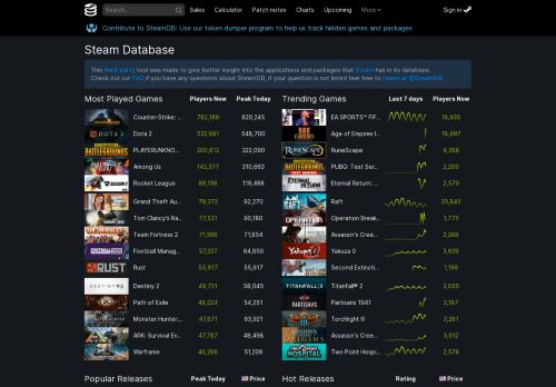 
                            10. Home · SteamDB · Steam Database