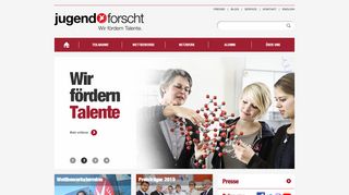 
                            3. Home - Stiftung Jugend forscht e. V.