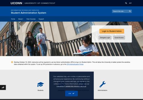 
                            1. Home | Student Administration System - UConn