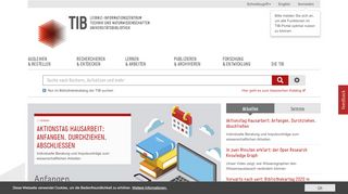 
                            5. Home - Technische Informationsbibliothek (TIB)