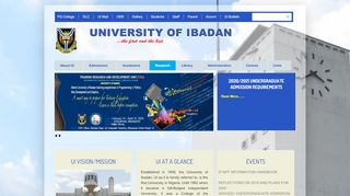 
                            8. Home | UNIVERSITY OF IBADAN