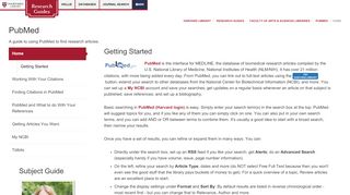 
                            9. Home - Using PubMed - Research Guides at Harvard Library