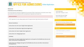 
                            1. Home - UST Admission