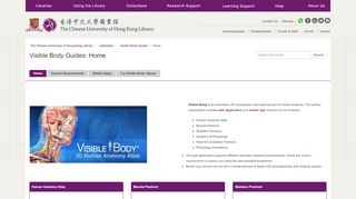 
                            11. Home - Visible Body Guides - LibGuides at The Chinese ...