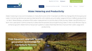 
                            2. Home - Watermetrics | Water Metering and Productivity