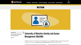 
                            11. Home | WatIAM | University of Waterloo
