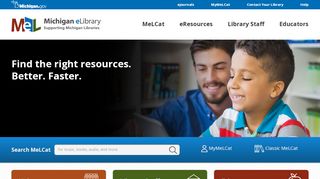 
                            2. Home - Welcome - Michigan eLibrary at Michigan eLibrary, Library of ...