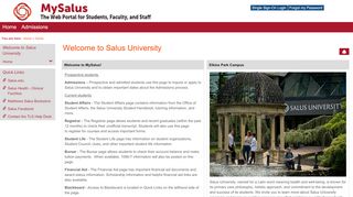 
                            11. Home | Welcome to Salus University