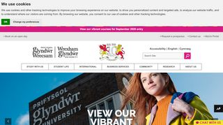 
                            4. Home - Wrexham Glyndwr University
