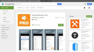 
                            6. HomeAdvisor Pro - Apps on Google Play