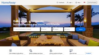 
                            9. HomeAway: Book Beach Houses, Transient Houses, Homestays & More