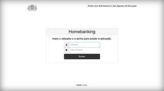 
                            3. Homebanking - Login - Aplicações para Solicitadores e Agentes de ...