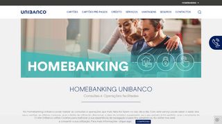 
                            3. Homebanking - Unibanco