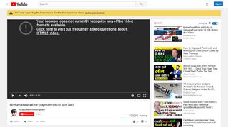 
                            4. Homebasework.net payment proof not fake - YouTube