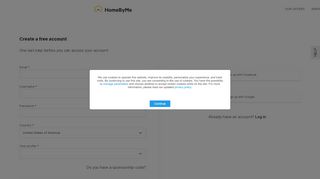 
                            3. HomeByMe - Registration