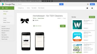 
                            10. Homekeeper - for TIDY Cleaners - Apps on Google Play