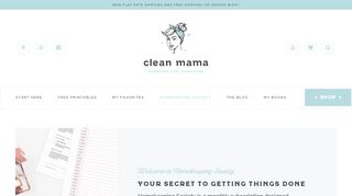
                            12. HOMEKEEPING SOCIETY – Clean Mama Home