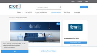 
                            5. Homelike Internet GmbH - Köln | Unternehmen | Konii.de