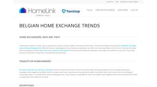 
                            12. Homelink Belgium | Home Exchange Trends