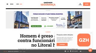 
                            13. Homem é preso após atirar contra funcionários da CEEE no Litoral ...