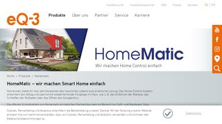 
                            3. HomeMatic: Home