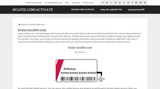 
                            5. home.mcafee.com - McAfee MyAccount | Manage McAfee ...