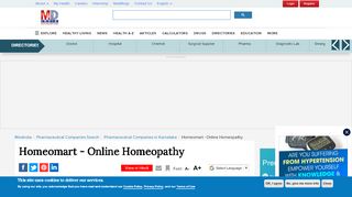 
                            3. Homeomart - Online Homeopathy, Belgaum, Karnataka | Medindia
