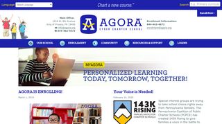 
                            10. Homepage - Agora Cyber Charter SchoolAgora Cyber Charter School