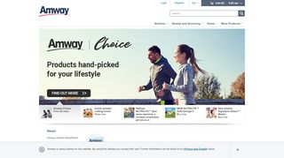 
                            7. Homepage | Amway