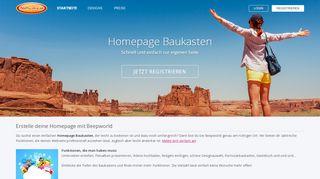 
                            7. Homepage Baukasten - Beepworld.de