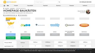 
                            7. Homepage-Baukästen - Die besten Website-Builder im Vergleich ...