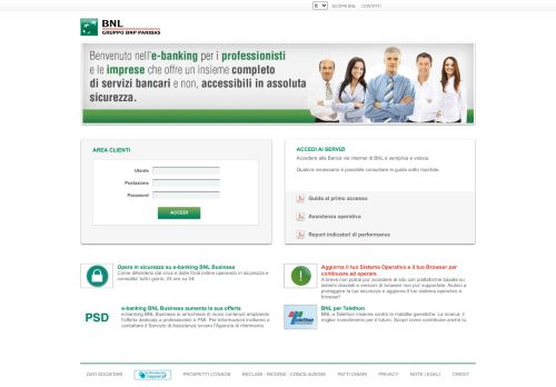 
                            4. Homepage - BNL Gruppo BNP PARIBAS